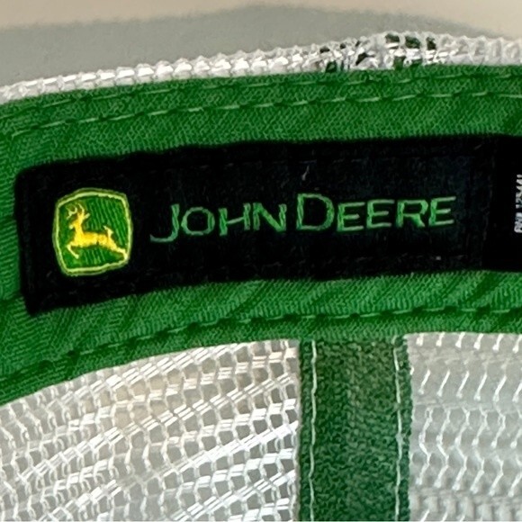 John Deere Mesh Strapback Trucker Hat - Picture 6 of 7
